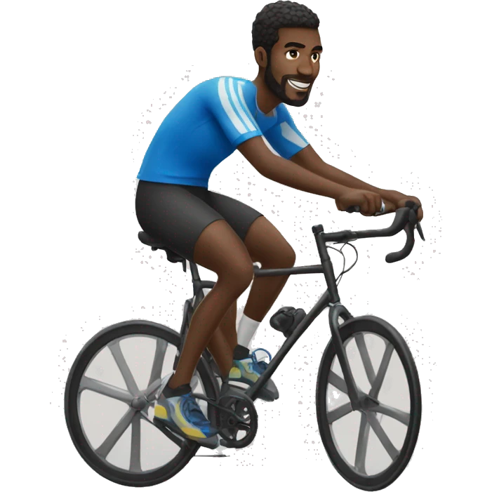 Ibrahim traore sur un velo emoji