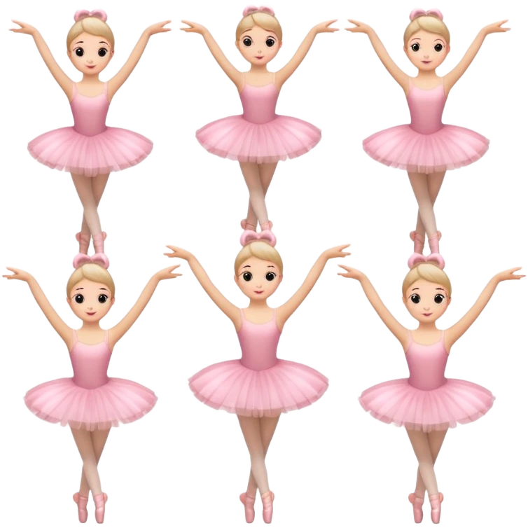 Girly ballet emojis emoji