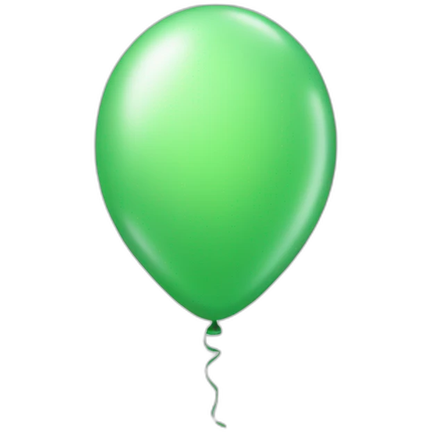 Light green balloon emoji