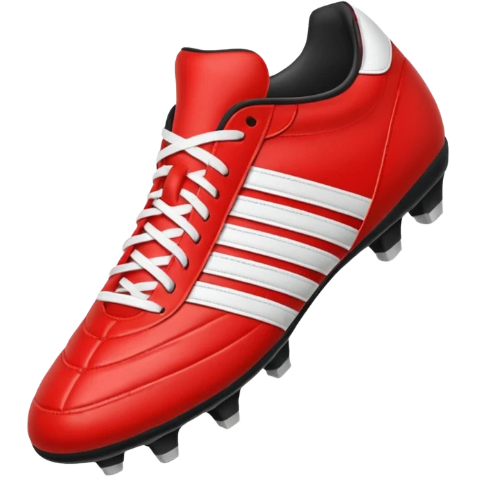 soccer shoes red emoji