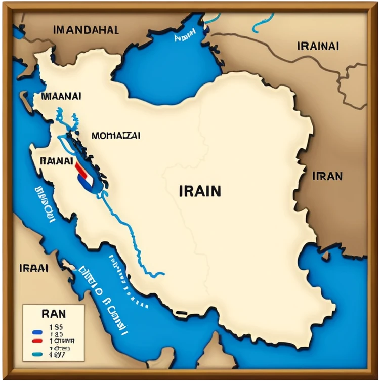 عکس نقشه ایران دوره محمد رضا پهلوی emoji