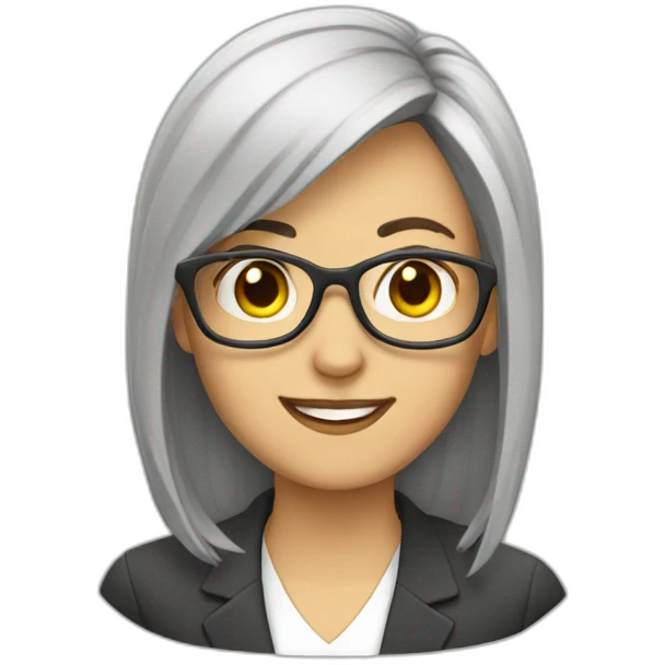 Teacher without glasses emoji