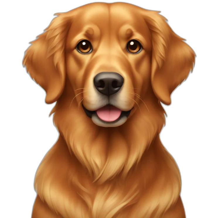 red-golden-retriever emoji