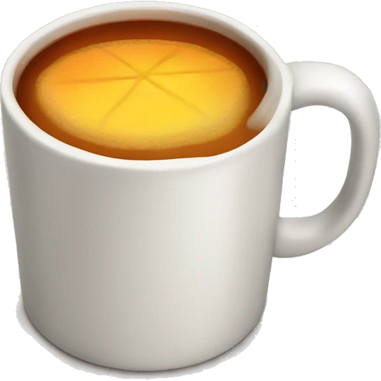 Mug of hot cider emoji