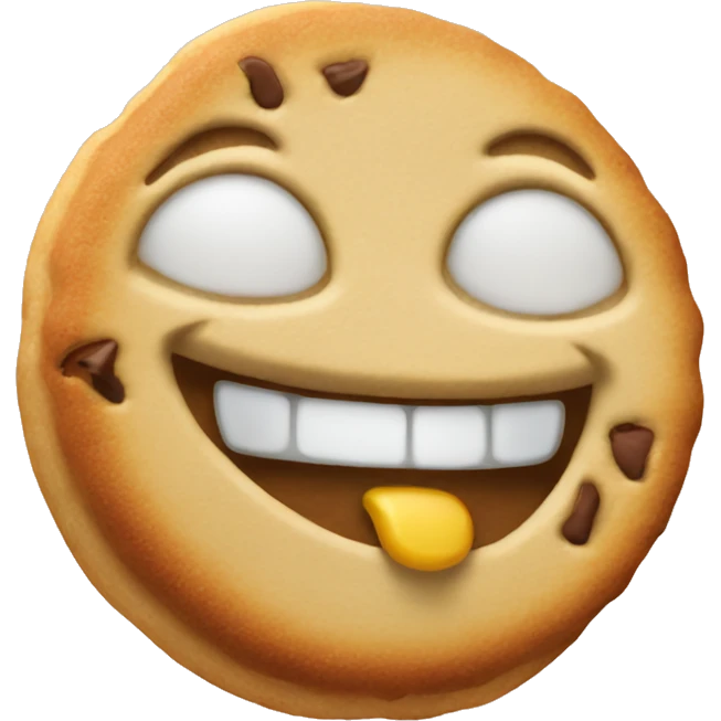 Laughing Cookie emoji