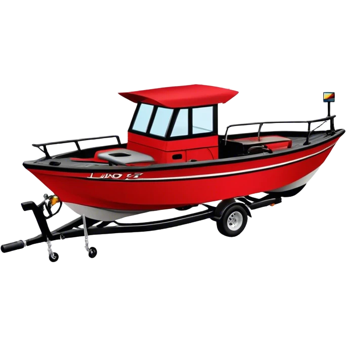 Fishing Boat - Lund 1775 Crossover XS (Model Year: 2022) (Iconic colour: Red with black trim) emoji