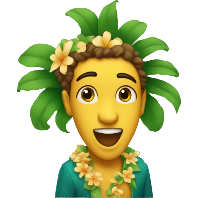 Flor carioca emoji