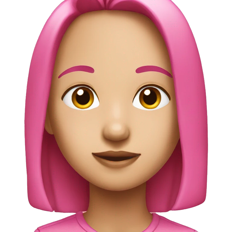 Pink emoji | AI Emoji Generator