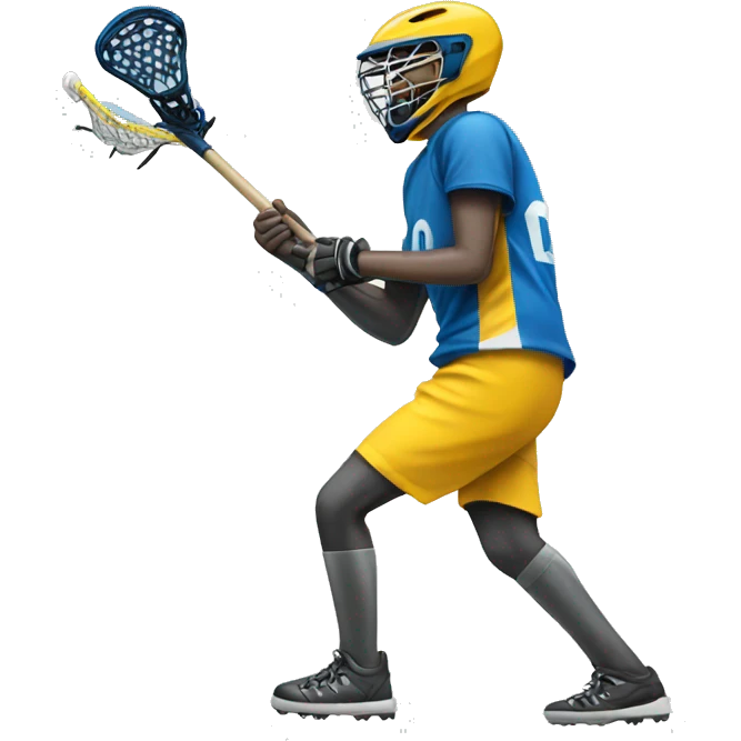 person doing Field lacrosse emoji