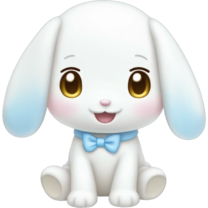 cinnamoroll blushing emoji