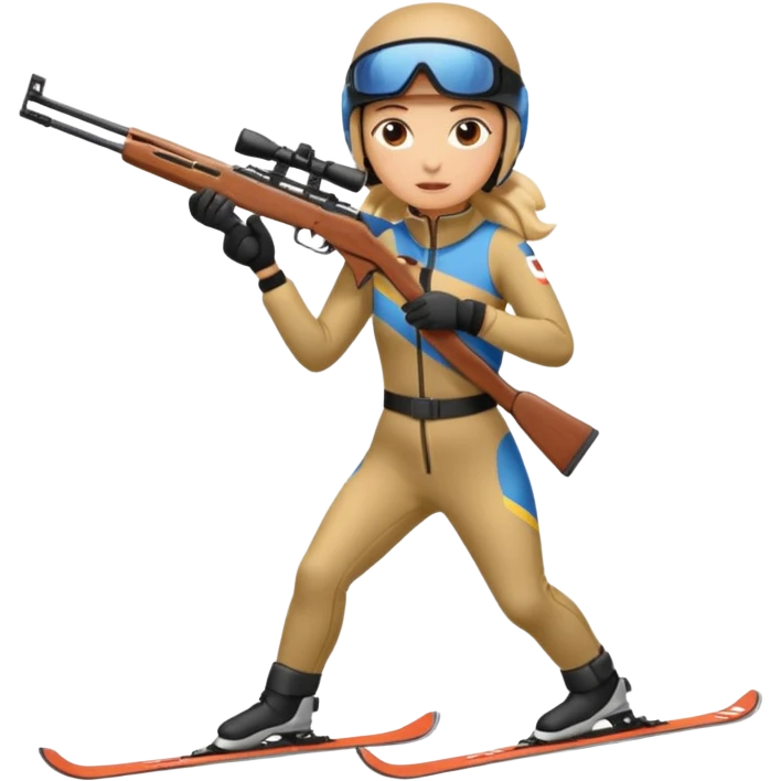 skii biathlon emoji