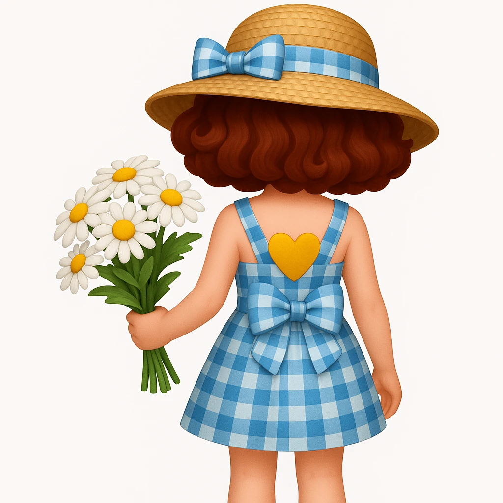 Change the hairstyle and hair color of the girl in the image, keeping the 3D iOS (Apple emoji) style. Keep all other details unchanged. The style should resemble the Apple emoji 3D look. emoji