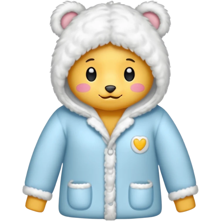 fluffy pijama emoji