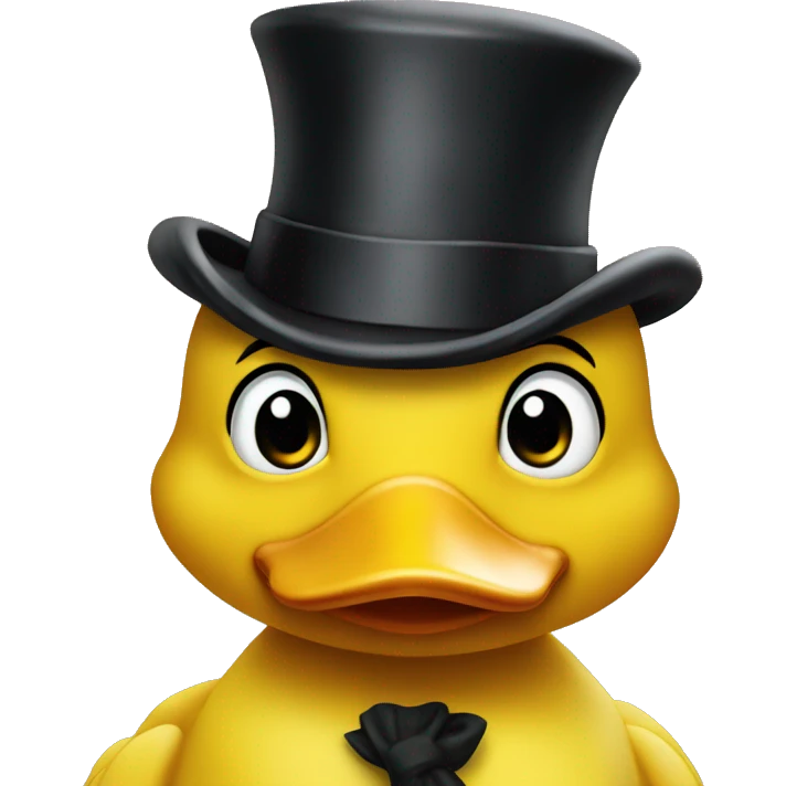 Yellow Duck Sherlock Holmes  emoji