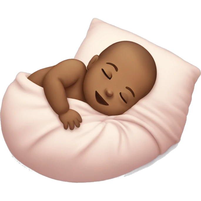 Baby sleeping  emoji