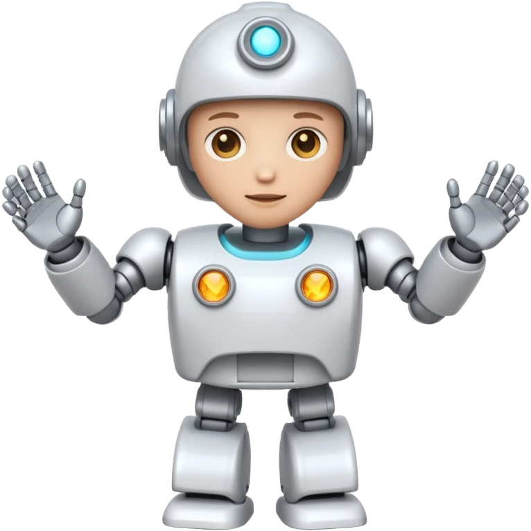 robot, medico emoji