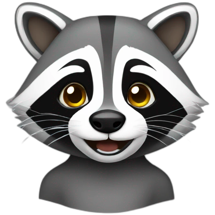 raccoon emoji