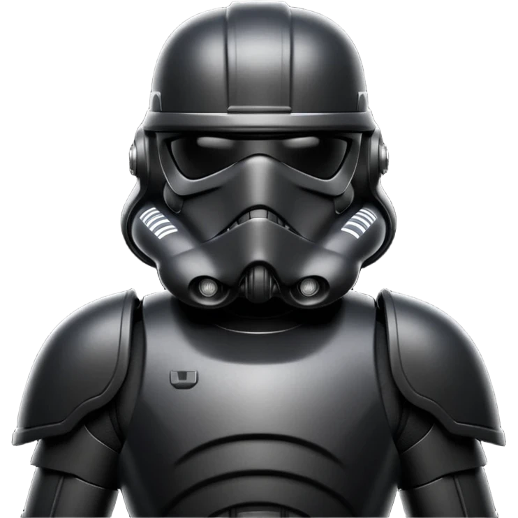 Dark trooper  emoji