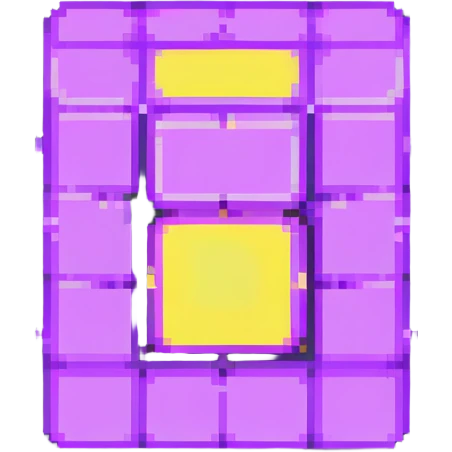 glowing purple block emoji
