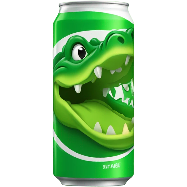 Apple Alligator Energy Drink can emoji