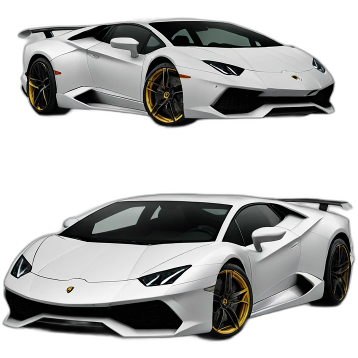 Lamborghini svj emoji