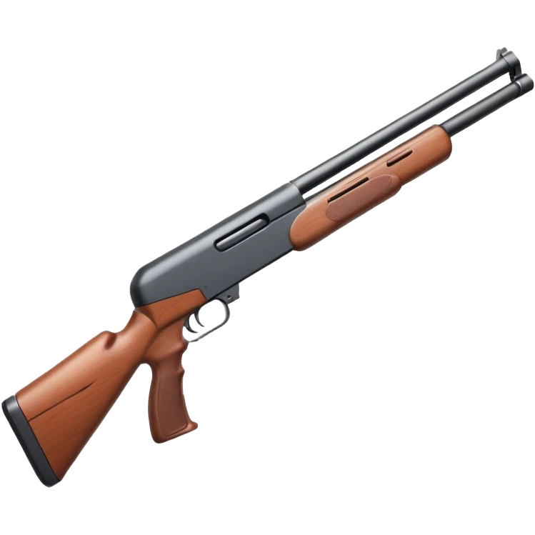 full white SPAS-12 shotgun emoji