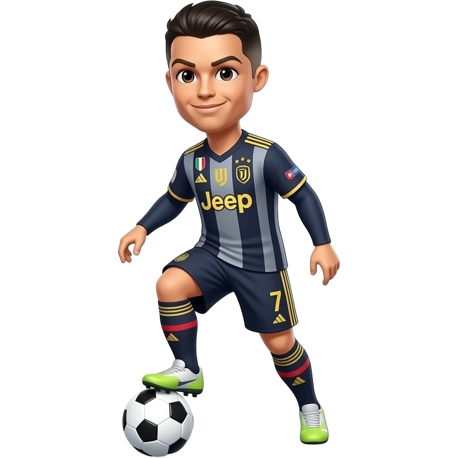 Soccer Cristiano ronaldo emoji