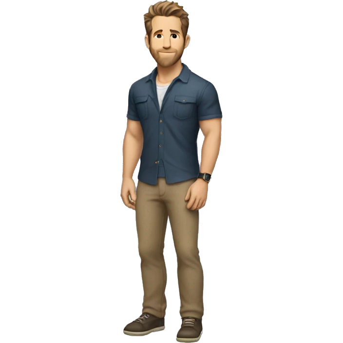 ryan reynolds full body emoji