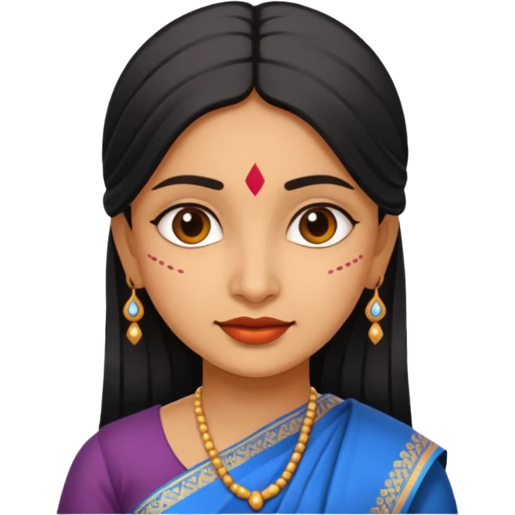 Indian woman 25 years old girl emoji