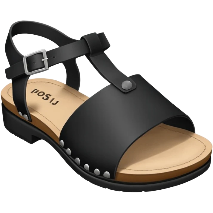 Fashion Tabi sandal without legs just one sandal without heel emoji