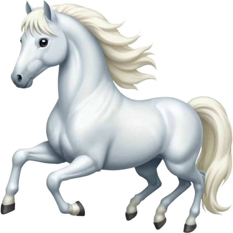 White horse emoji