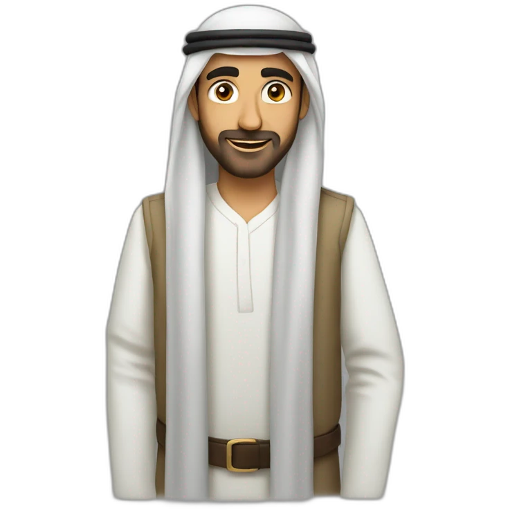 Un arabe emoji