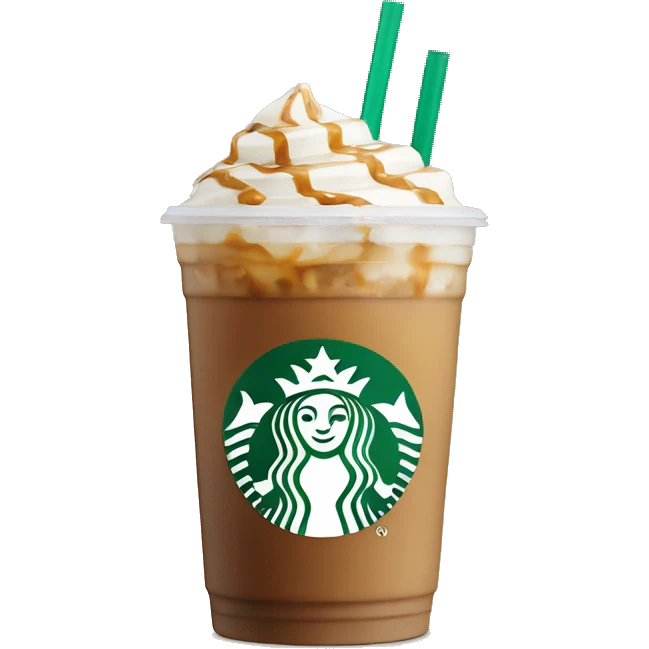 starbucks iced chai latte emoji