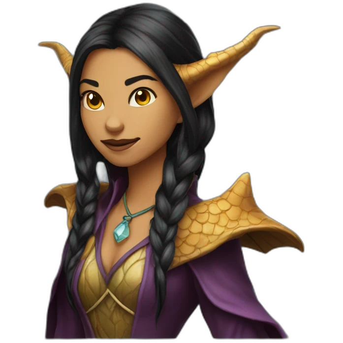 Dragon sorceress emoji