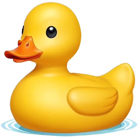 yellow duck emoji