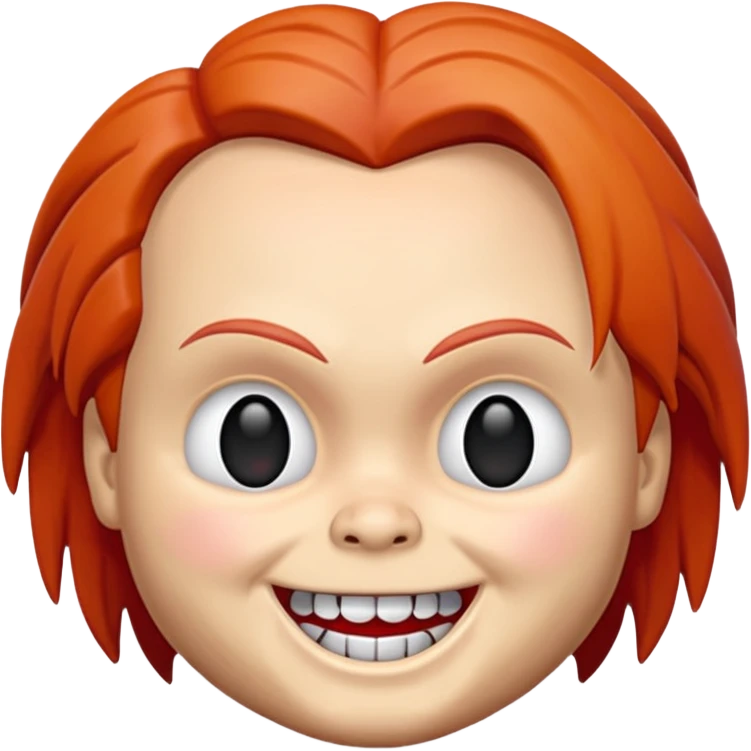 Un emojin de chuky emoji