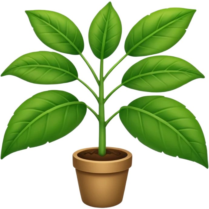 simple plant emoji