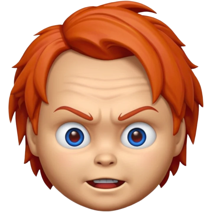 Un emojin de chuky emoji