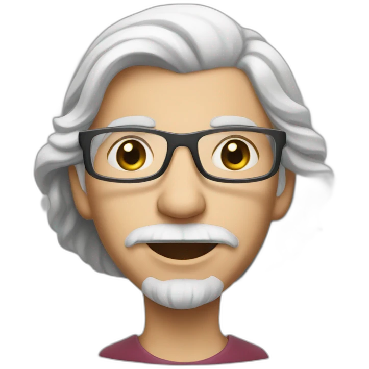 a princess, an old man, and a tech geek emoji