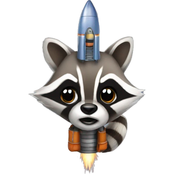 Rocket racoon  emoji