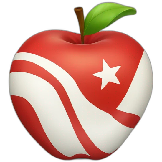 Drapeau URSS style Apple emoji