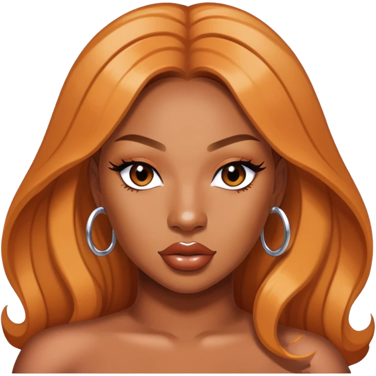 Megan Thee Stallion naked emoji