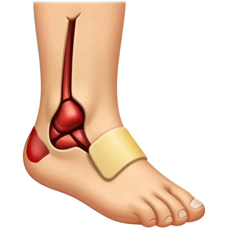 broken ankle emoji