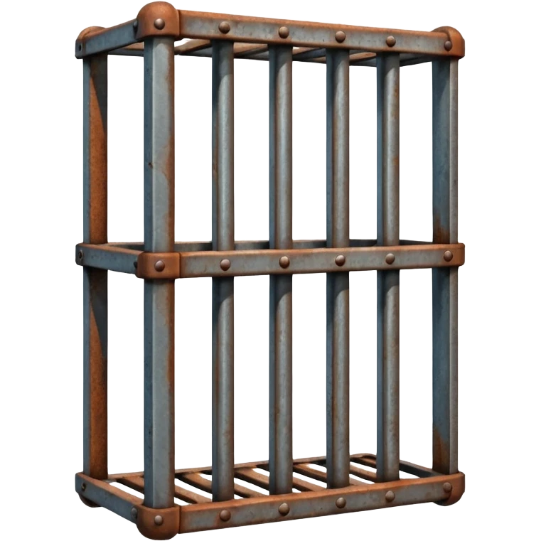 generate ultra realistic prison cell bars emoji
