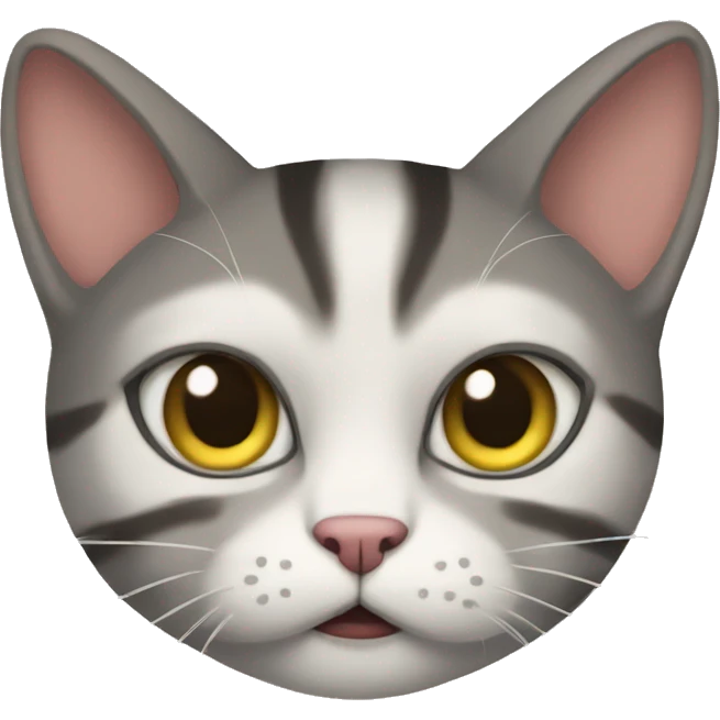Cat with tension  emoji