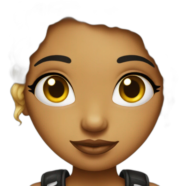 Tattoo girlbee emoji