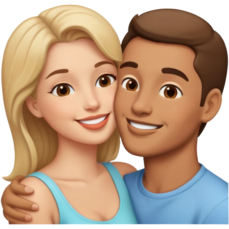 Kiss my boyfriend  emoji