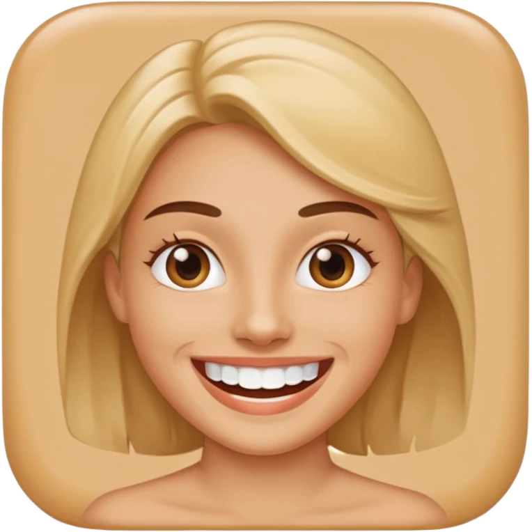 Здоровая улыбка emoji