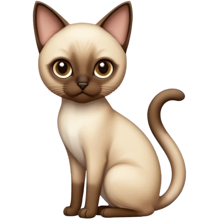 Siamese cat  emoji