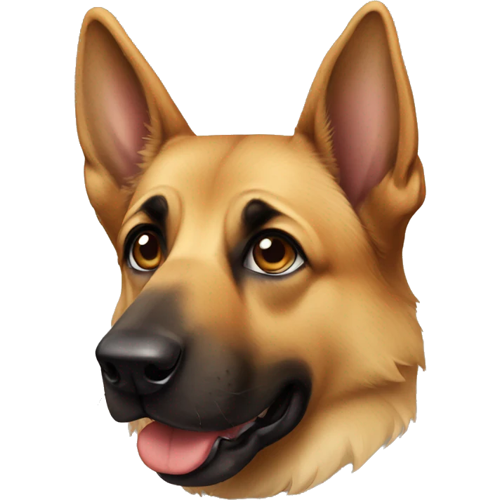 German Shepard  emoji